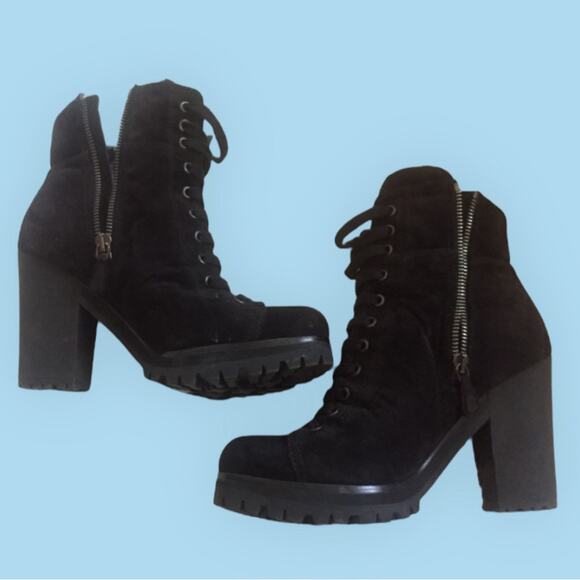 Prada Black Suede Boots | Size 41EU/10US - Picture 10 of 13